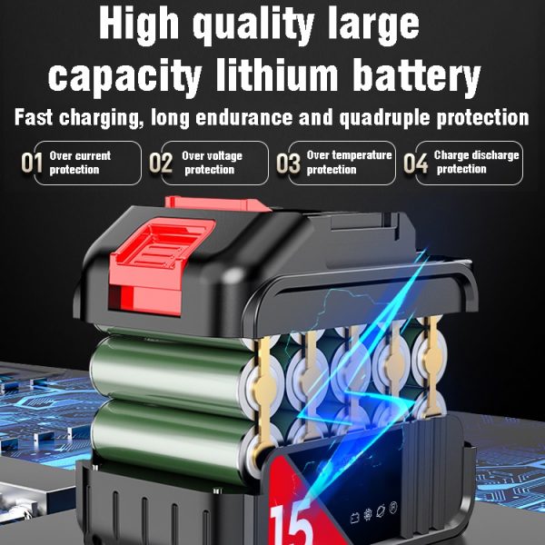 68VF-2-1 High Quality polisher Machine Cordless Polisher Adjustable Speed Polishing Machine - Image 2