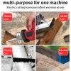 ODETOOLS Portable Power Tools Cordless Electric Sabre Milter Wood Tube Cutting Saw HT8658