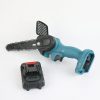 Portable 6inch cordless battery powered electric tree wood grapevine cutter electric cutting saw