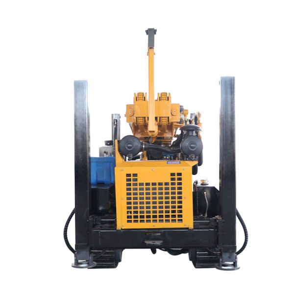 Water well dril rig with deep well specificated diesel engine driven stationary or electric motor portable air compress - Image 4