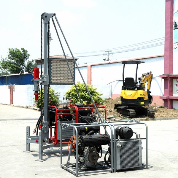 Hydraulic drilling rig machine drilling rig machine water 200m rotary drilling rig machine - Image 4