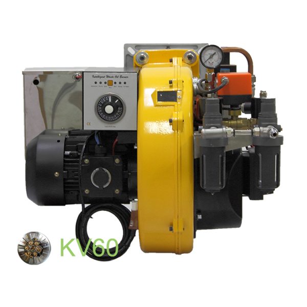 1 ton boiler 500kw used oil burner - Image 2