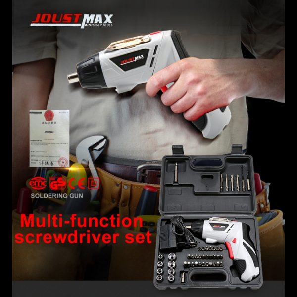 Multi-functional 4.8V Rechargeable Electric Screwdriver Bit Powered Cordless Screwdriver Drill Precision Screwdriver Set - Image 4