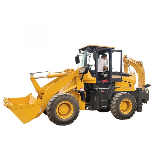 Chinese mini 4x4 front end backhoe loader for sale with price telescopic wheel with hydraulic front backhoe loader price - Image 2