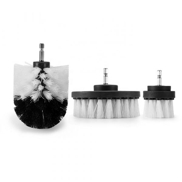 3 pack drill brush attachment set for household detailing cleaning - Image 2