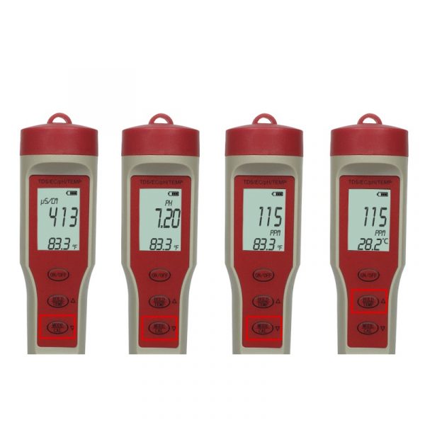 portable water quality detector tds conductivity meter multifunctional water quality detector - Image 2