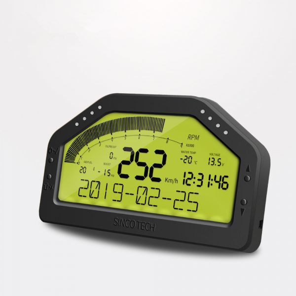 Universal Digital Dashboard  LCD Race Dash Auto Tachometer Speedometer Fuel Level Meter(904) - Image 6