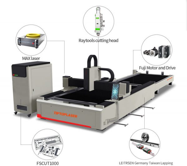 Stainless steel cnc fiber laser cutter cutting machine cnc laser cutter for sale - Image 3