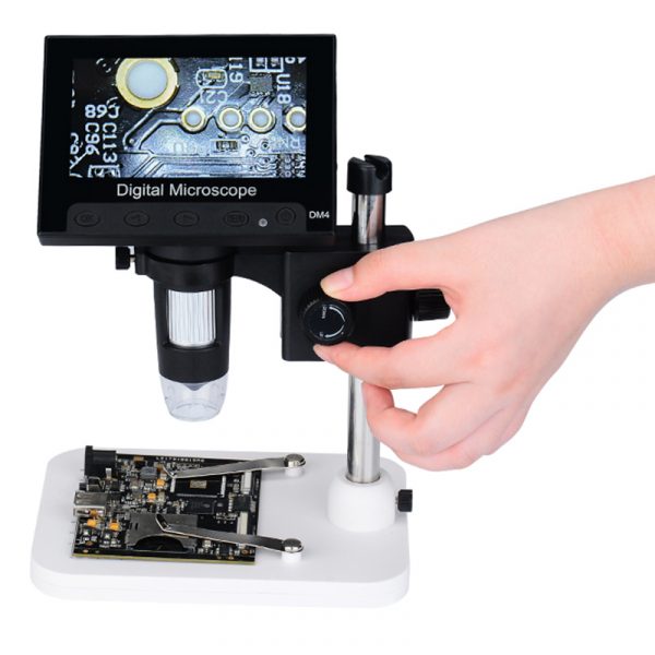 1000x USB Digital Electronic Microscope 4.3"LCD Display VGA Biological Microscope 8 LED for Cell Phone Repair - Image 6