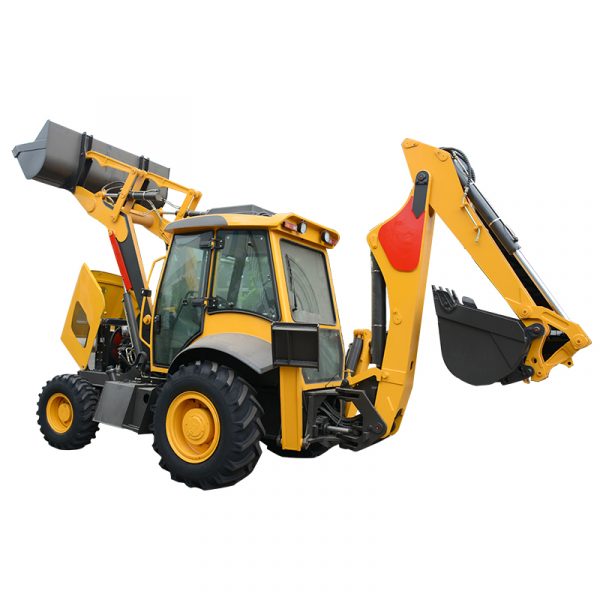 Advanced technology excavator backhoe loader shovel loader 4x4 compact tractor with loader and backhoe - Image 2
