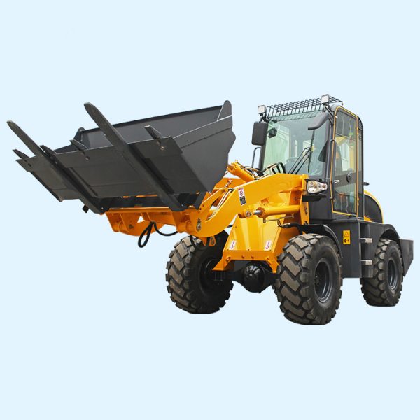 Construction Equipment Rated Load 800KG Front End Loaders Articulated Mini Wheel Loader Price - Image 3