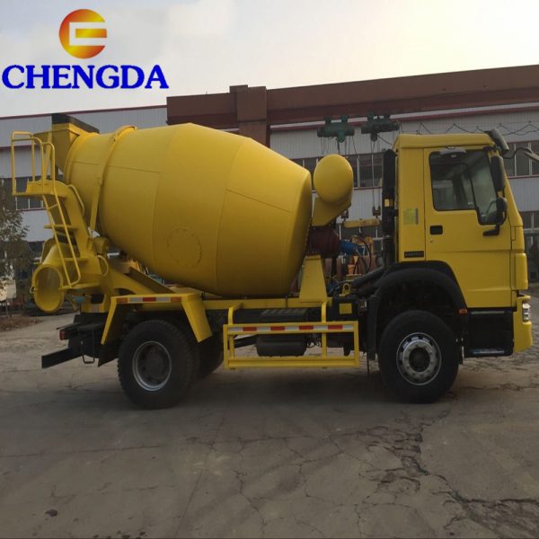SINOTRUK 10 cubic meters 6x4 HOWO 10 Wheel Concrete Mixer Truck 10m3 for sale - Image 2