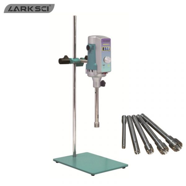 Larksci Digital Display Lab Overhead High Shear Emulsifier Homogenizer Mixer Machine Price With Stirring Heads - Image 4