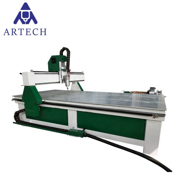 Wholesale high precision 4 axis/4th axis cnc router wood carving machine with rotary price - Image 3