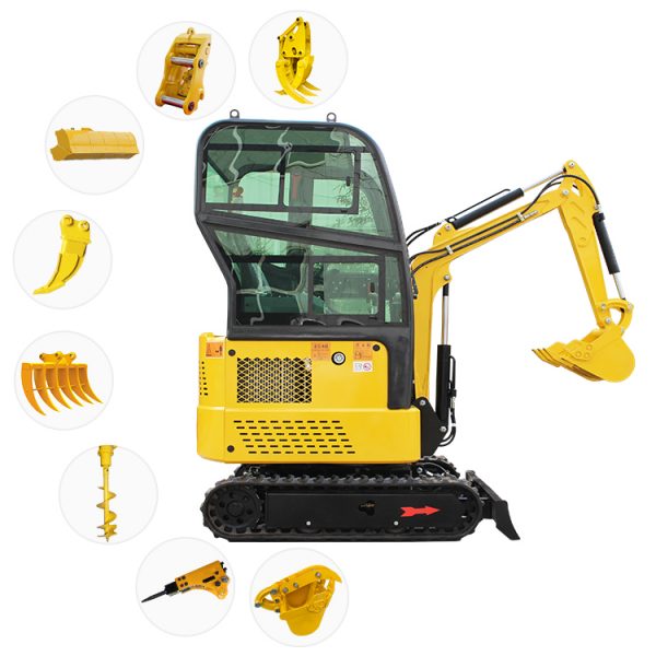 Digger Backhoe Loader Rc Diger 1 Ton Mini Excavator - Image 2