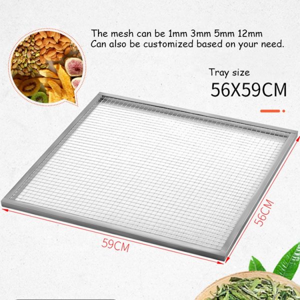 Fruit Vegetable Dehydrator Hot Air Circle Drying Oven Meat Dryer Machine - Image 4