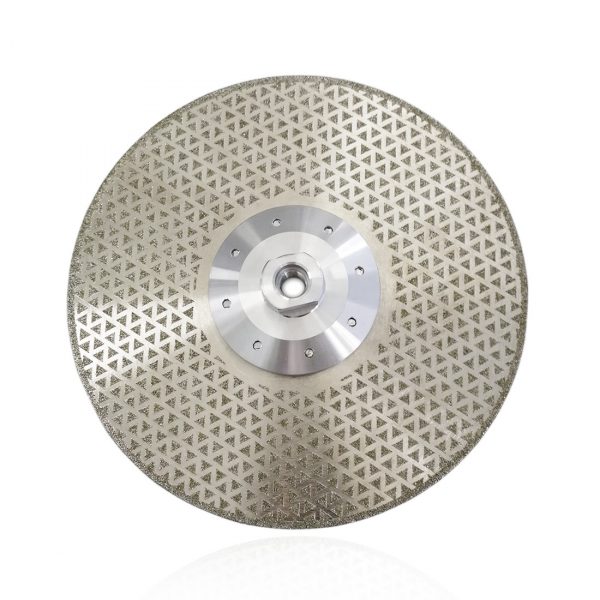 M14 both side coated Electroplated diamond cutting disc circular saw blade turbo dry diamond blades for grinding granite, marble - Image 3