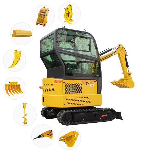 Digger Backhoe Loader Rc Diger 1 Ton Mini Excavator - Image 6