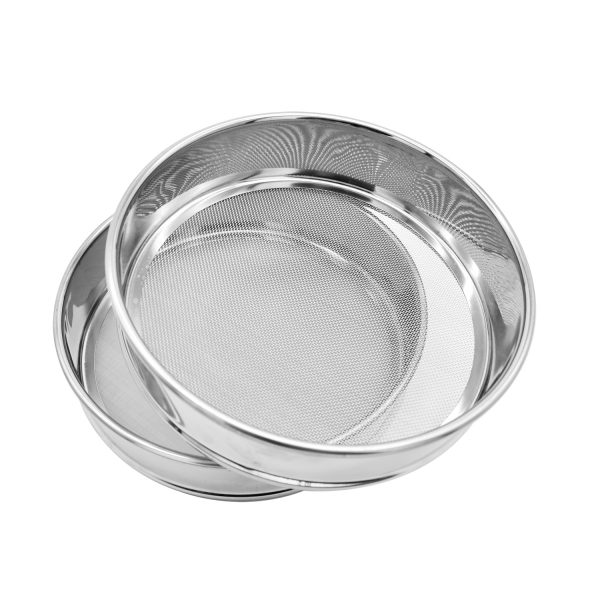 High Quality 304 Stainless Steel Kitchen Strainer Flour Sieve - Image 3