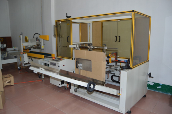 Automatic Carton Molding Machine Easy operate fully automatic case erector with bottom sea opening machine and carton box bottom - Image 5
