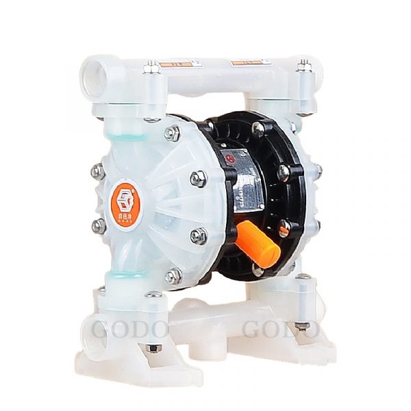 GODO QBY3-20F0 small acid chlorine factory price diaphragm chemical dosing pneumatic pump - Image 5