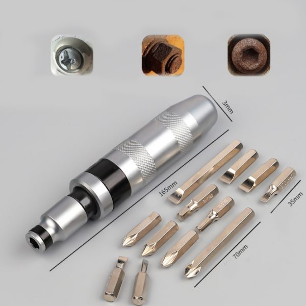 Whole sale 8 In 1 Impact Screwdriver Socket Set for Rusty Stubborn Screws - Image 4
