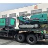 High wind pressure 2021 HF140Y 60m open-air DTH drilling rig crawler mining drilling rig