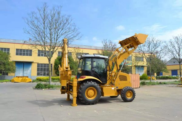 Powerful cheap widely used mini wheel tractor loader backhoe - Image 4