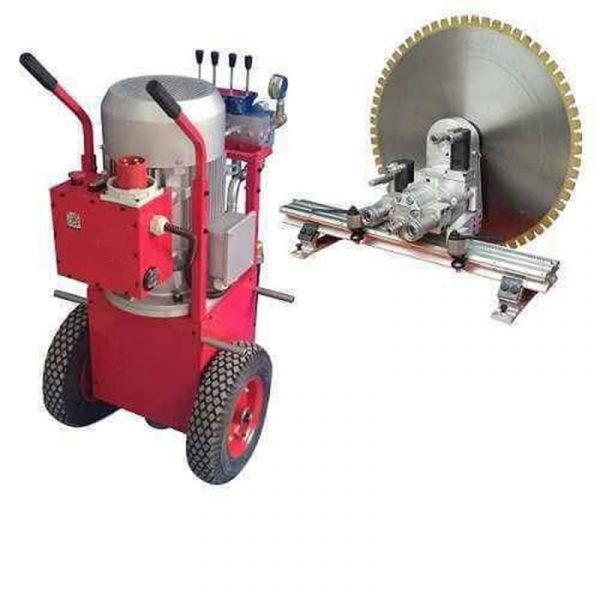 Concrete Electric/Hydraulic Circular Wall Saw Curbing Cutting Machine - Image 2