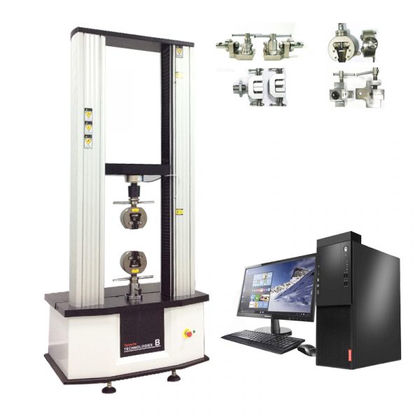 CE certified jinan electronic composites rope plastic sheet tensile strength test machine - Image 3