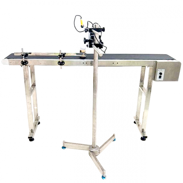 Inkjet Printer Conveyer Conveying Table Band Carrier Sorting Workbench PVC Belt Conveyor Bottle Box Bag Sticker Conveyor - Image 3