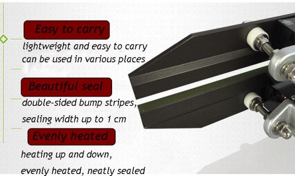 FKR-300mm length Pliers aluminum foil hand clamp sealing machine/hand operated heat sealing machine - Image 5