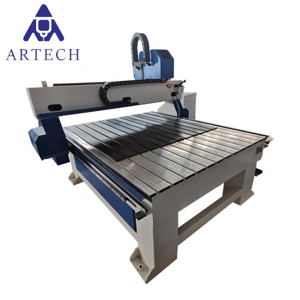 1212 3 axis wood cnc router engraving machine with T.slot table - Image 3