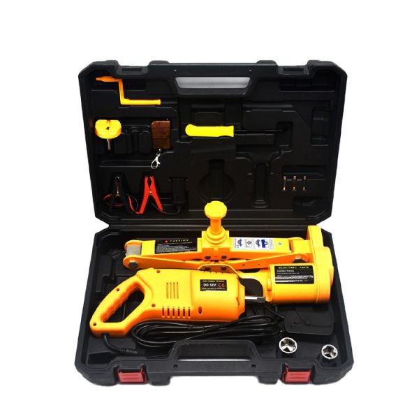 12V Electric Car Jack Kit Electric Car Jack Impact Wrench Kit - Image 5
