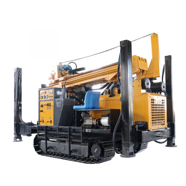 Depth Borehole 200m 300m 350m 400m 500m 600m water drilling rig machine price Cheap portable water well drilling rig for sale - Image 2