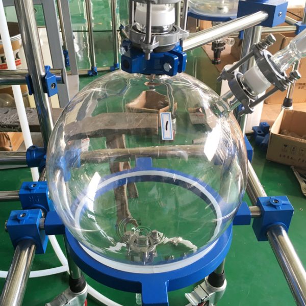 1L-200L Laboratory Double Layer Jacketed Glass Chemical Reactor - Image 4