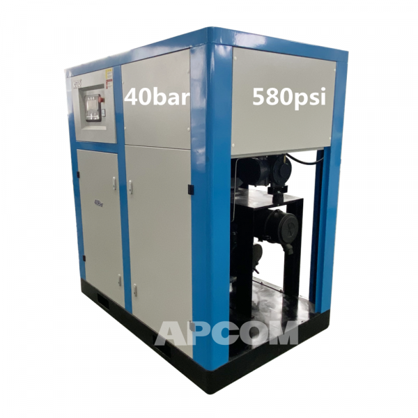 Compresor 60 bar 30 mpa high pressure air compressor high flow low pressure APCOM Low Noise - Image 2