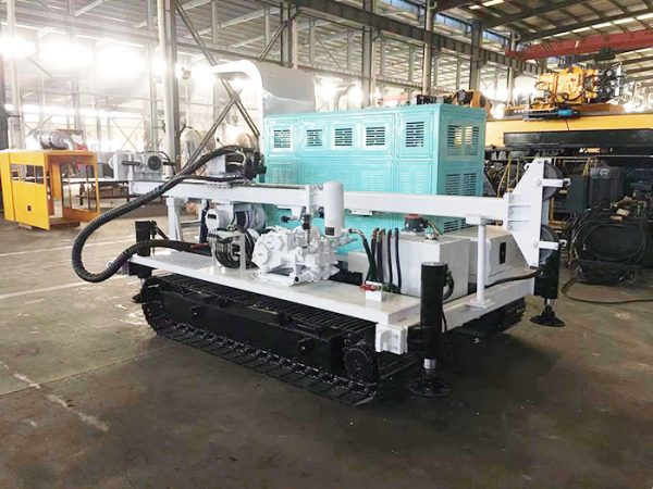 Highly effective HF-2A Imported Engine Exploration Core Drilling Machine Full Hydraulic Drilling Rigs for Sale