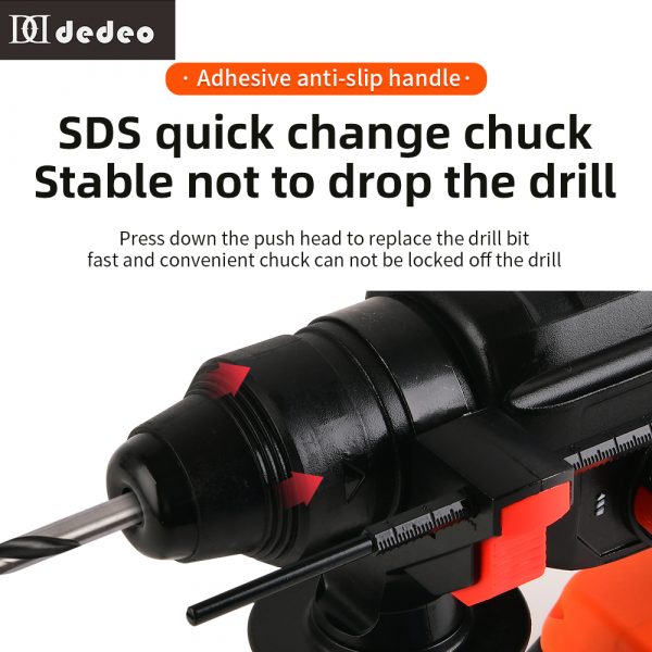 20V Brushless Manufactor Lithium Battery Portable Electric Rotary Power Tools Sale Driver Hammer Cordless Concrete drill machine - Image 4
