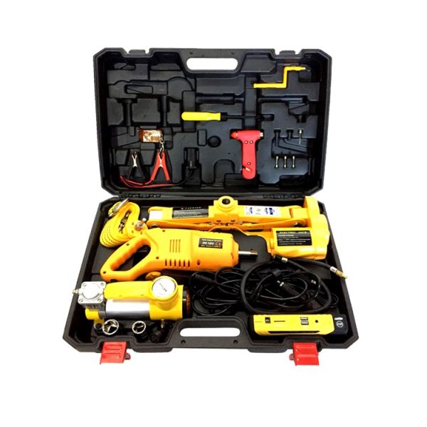 12V Electric Car Jack Kit Electric Car Jack Impact Wrench Kit