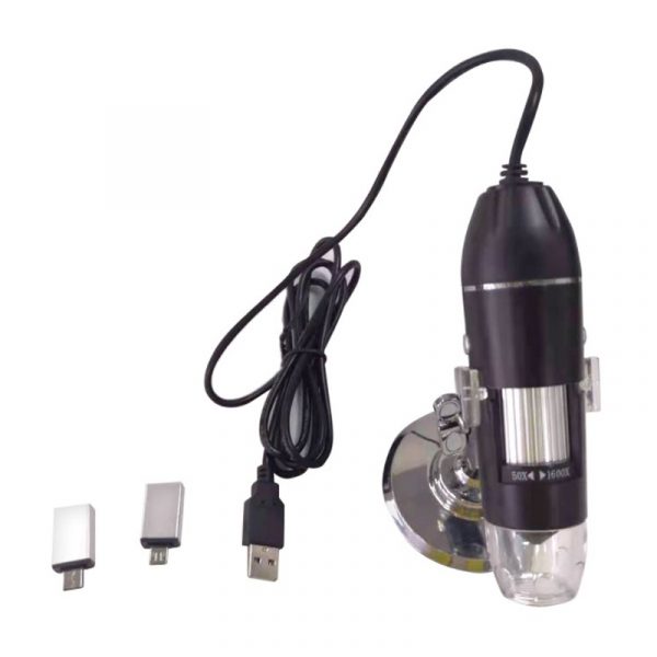 1600X & 1000X & 500X USB Digital Microscope Camera Endoscope 8LED Magnifier with Metal Stand dropshipping - Image 6