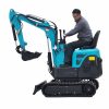 Powerful construction equipment cheap 1.0ton mini escavadoras excavator