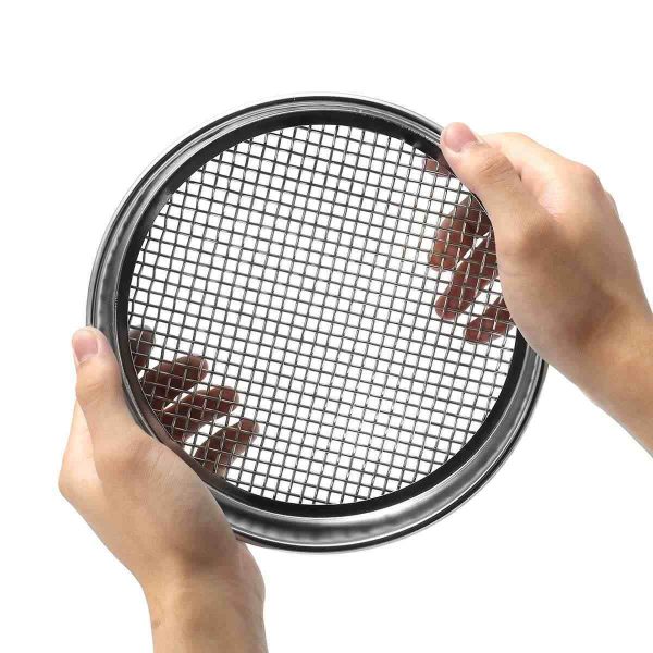 Stainless Steel Mesh Vibrating Standard Laboratory Sand Test Sieve - Image 4