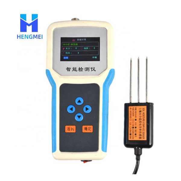 Handheld soil temperature, moisture and salinity detector 3-in-1 multi-function detector HM-WSY - Image 6