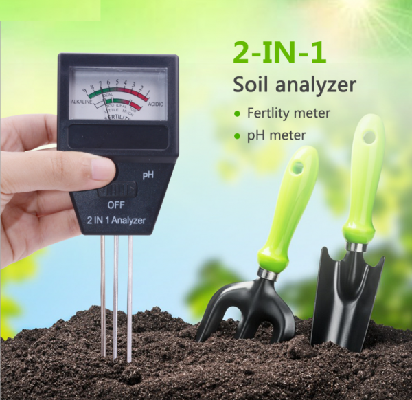 RD-SPF-01-2 In1Digital handheld Instant reading with screen display Soil PH Fertilizer sensor for Gardening plants law