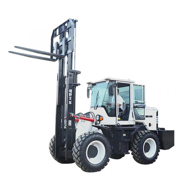 china brand export europe  cheap All Terrain Forklift Hot Sale 4WD Diesel Fork lift China Off Road Forklift - Image 2