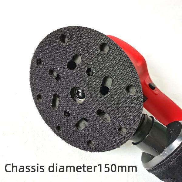 Car electric sandpaper machine 6 inch polishing putty sander 350W round dry grinder - Image 3