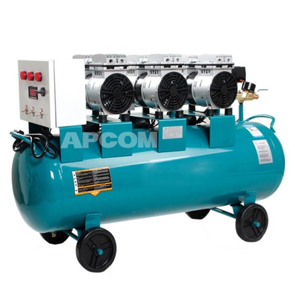 Low Noise APCOM Silent Food aircompressor Oilless Screw Air Compressor Medical Oil Free Air Compressor 4kw 5kw 6kw 7.5kw - Image 2