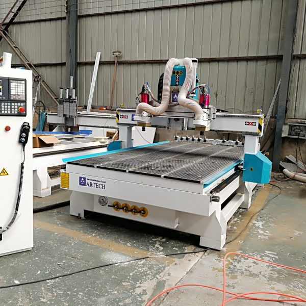 1325 Cnc ATC Router Wood Cutting Machine with Two WATER COOLING Spindles