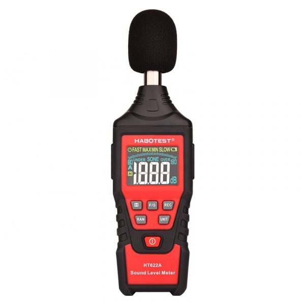 Digital Mini Audio Sound Level Meter Noise Tester 35-130dB In Decibels LCD Screen With Backlight Accuracy Up To 1.5dB Habotest - Image 6